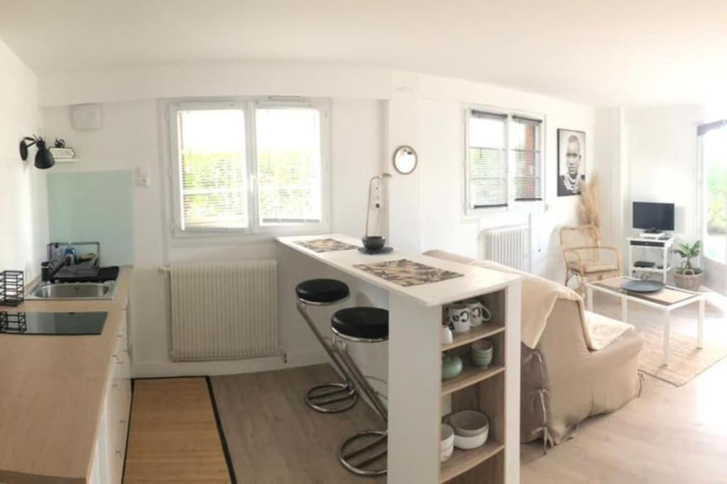 Studio Rivahome Ouistreham Bagian luar foto